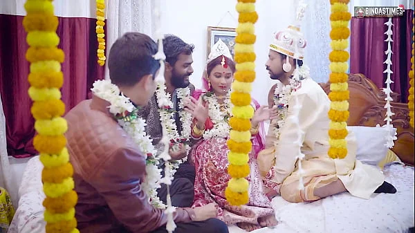 GangBang Suhagarat Part 2 - Desi Indian Cute Wife Very 1st Suhagarat ( Full Movie )